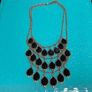 Black and gold necklace